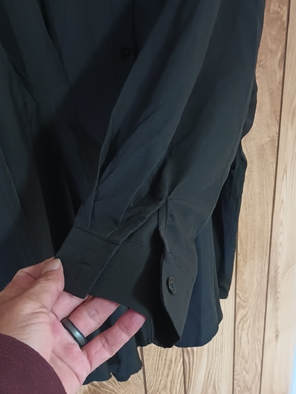 SHEIN Curve Black Plus Size Top - Picture 2 of 3